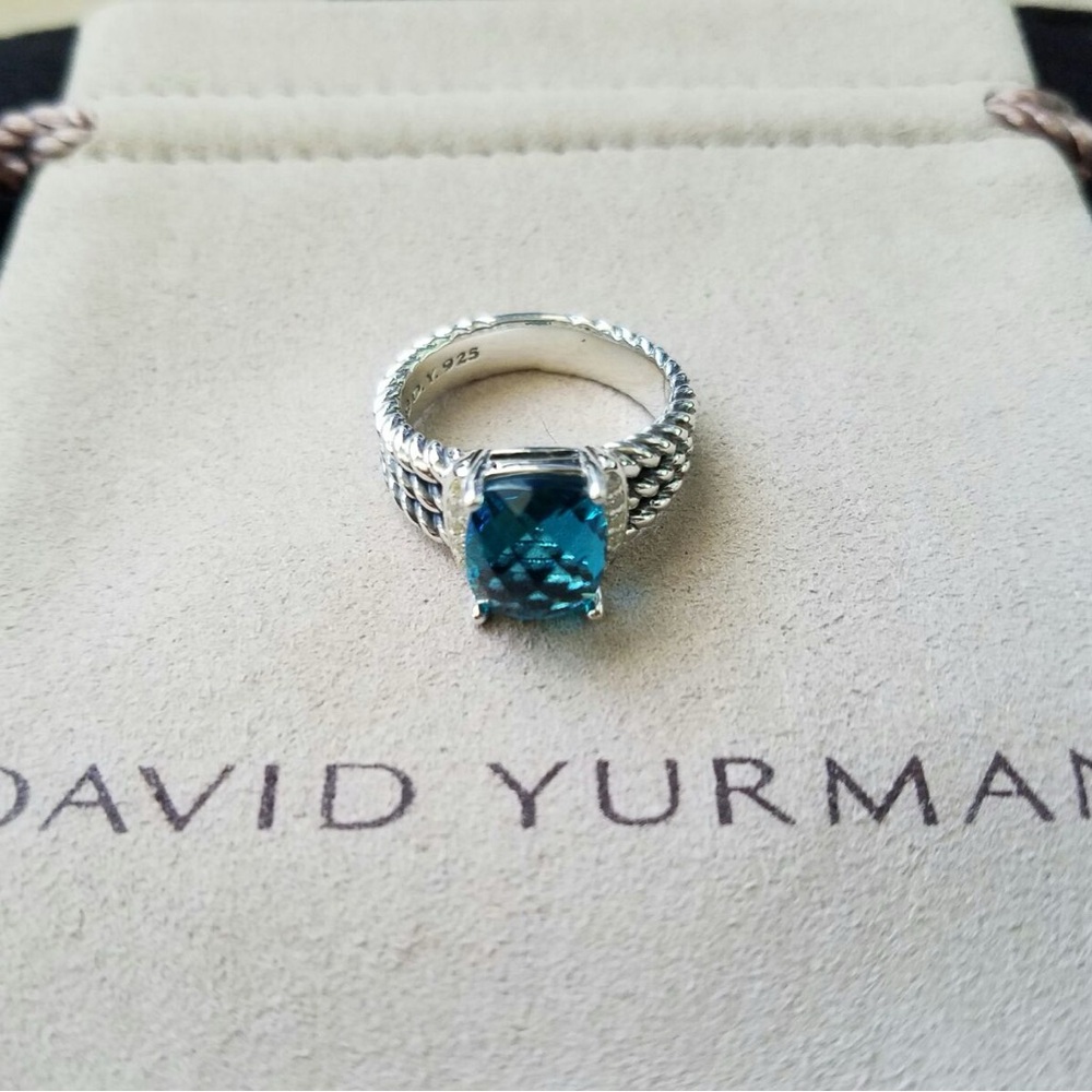 David Yurman Hampton Blue Ring